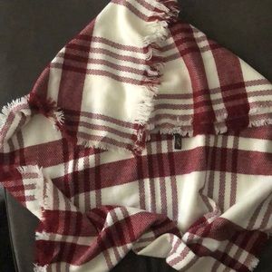 Large cozy winter scarf
